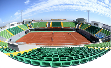 2013 Akdeniz Olimpiyatları, Stadyum ve Tenis Kortları